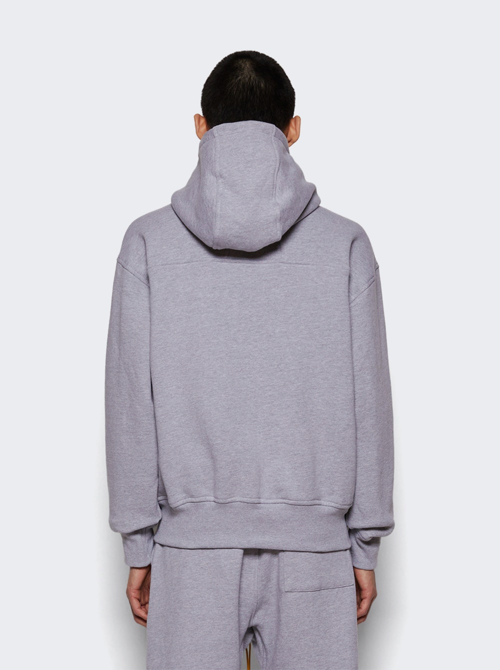 Classique Full-zip Hoodie Heather Grey - 4