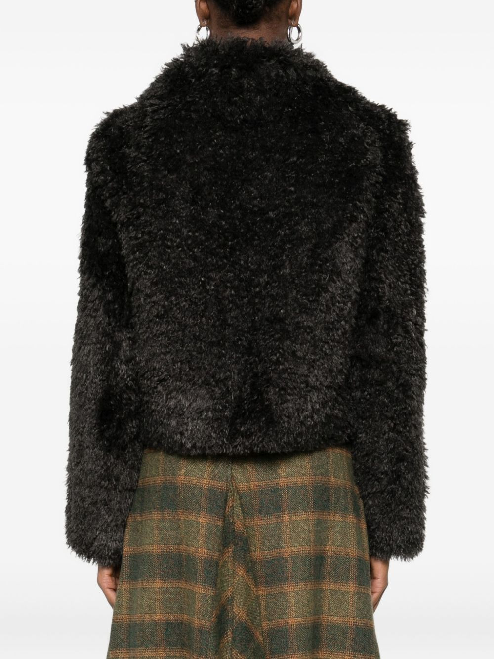 faux-shearling jacket - 4