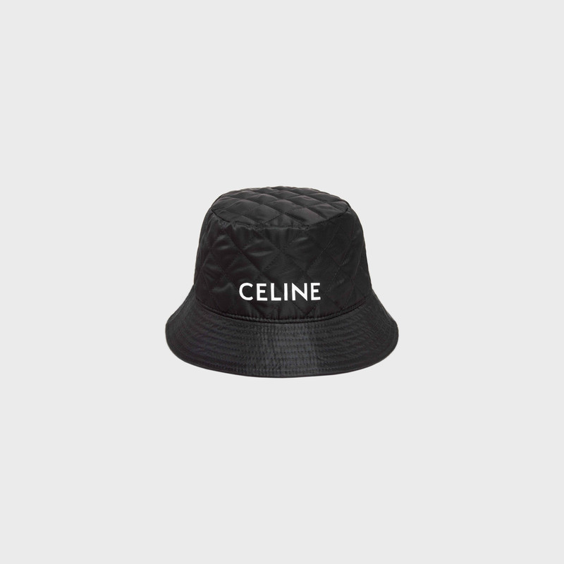 CELINE BUCKET HAT IN NYLON TWILL 1