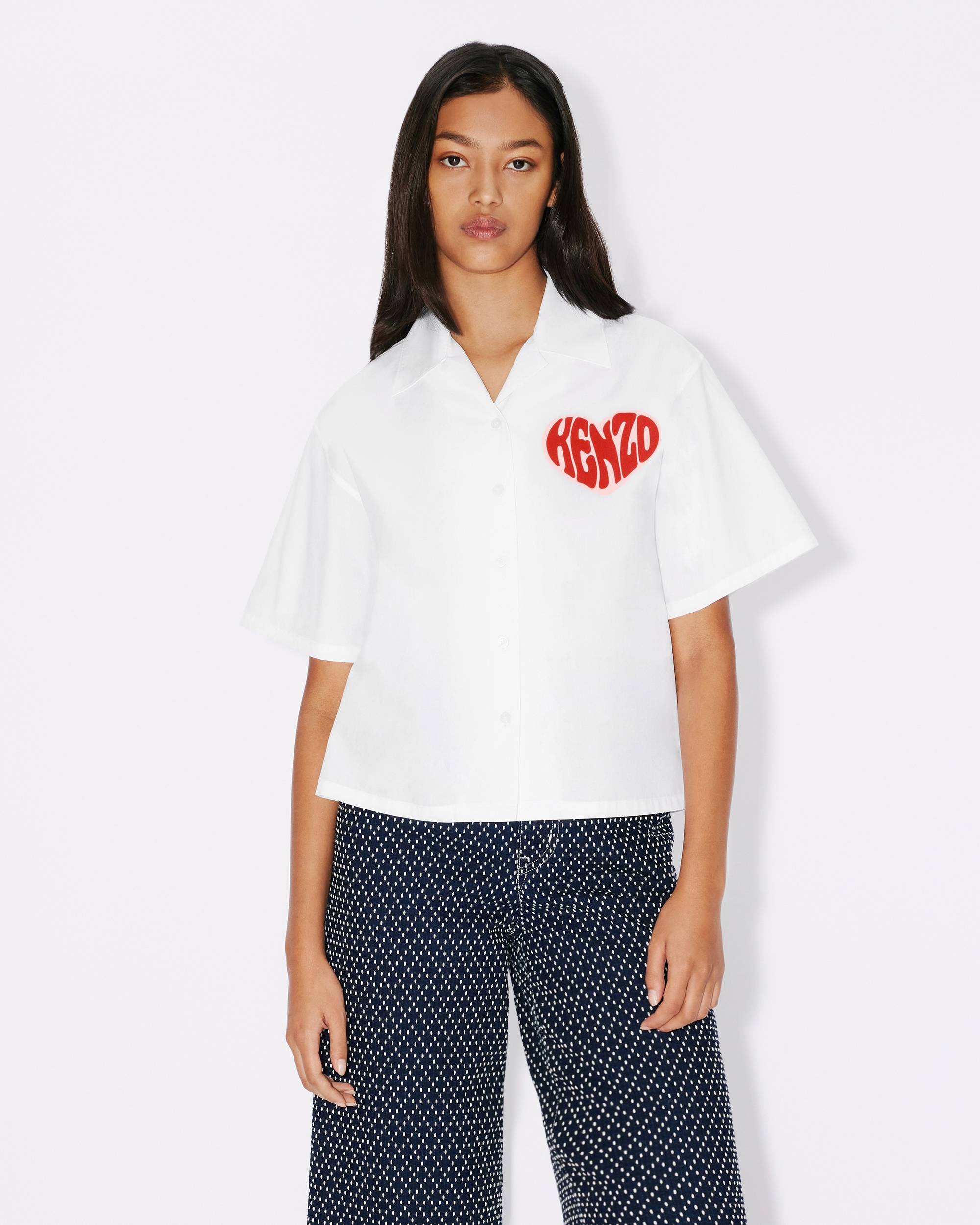 KENZO Heart Hawaiian shirt - 1