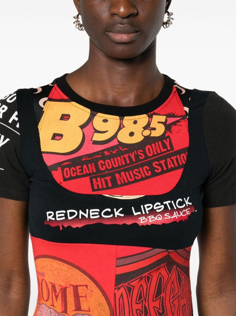 Regenerated Graphic T-shirt minidress 5