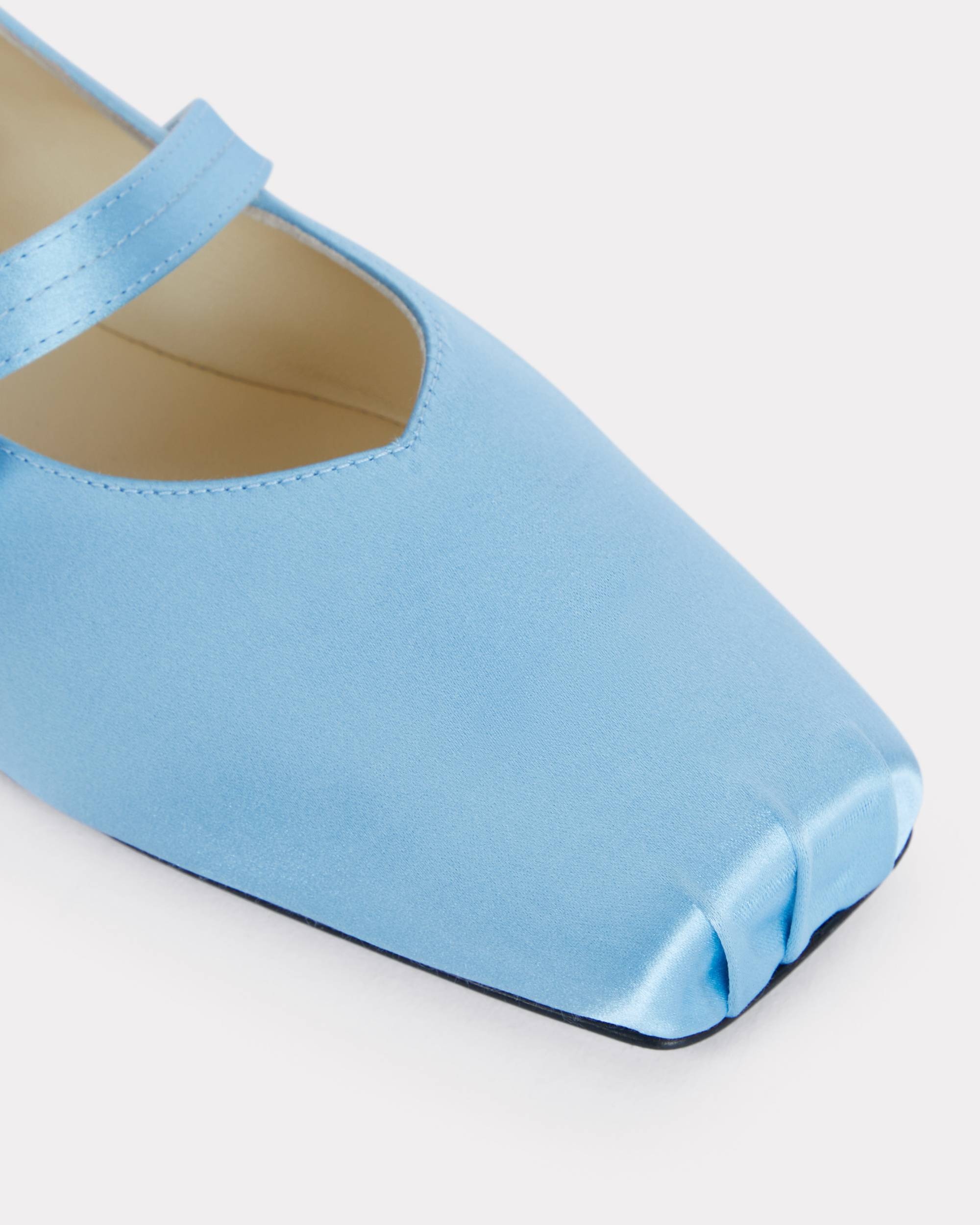 'KENZO OKI' flat ballets in viscose and silk - 4