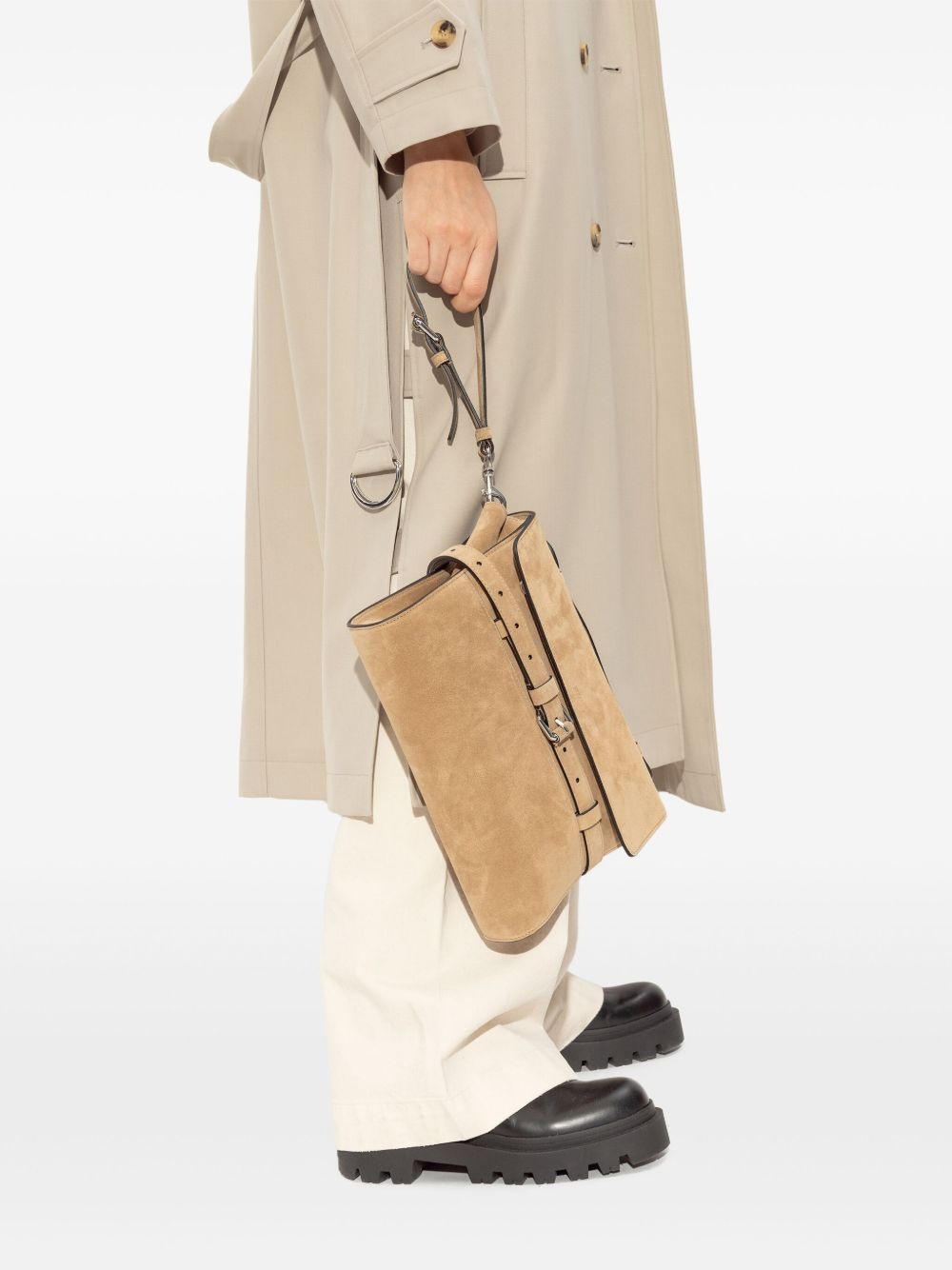 belt-detailing tote bag - 2
