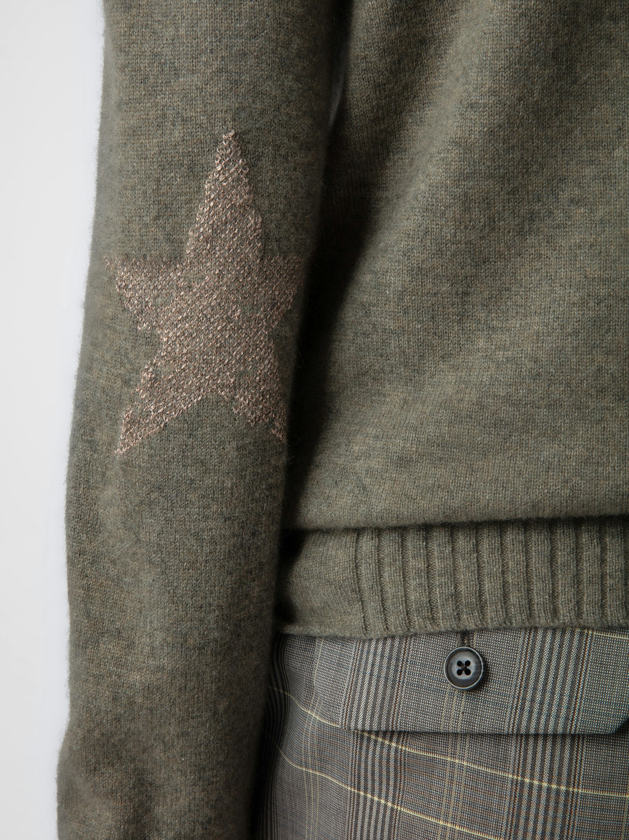 Cici Patch Cashmere Sweater - 5