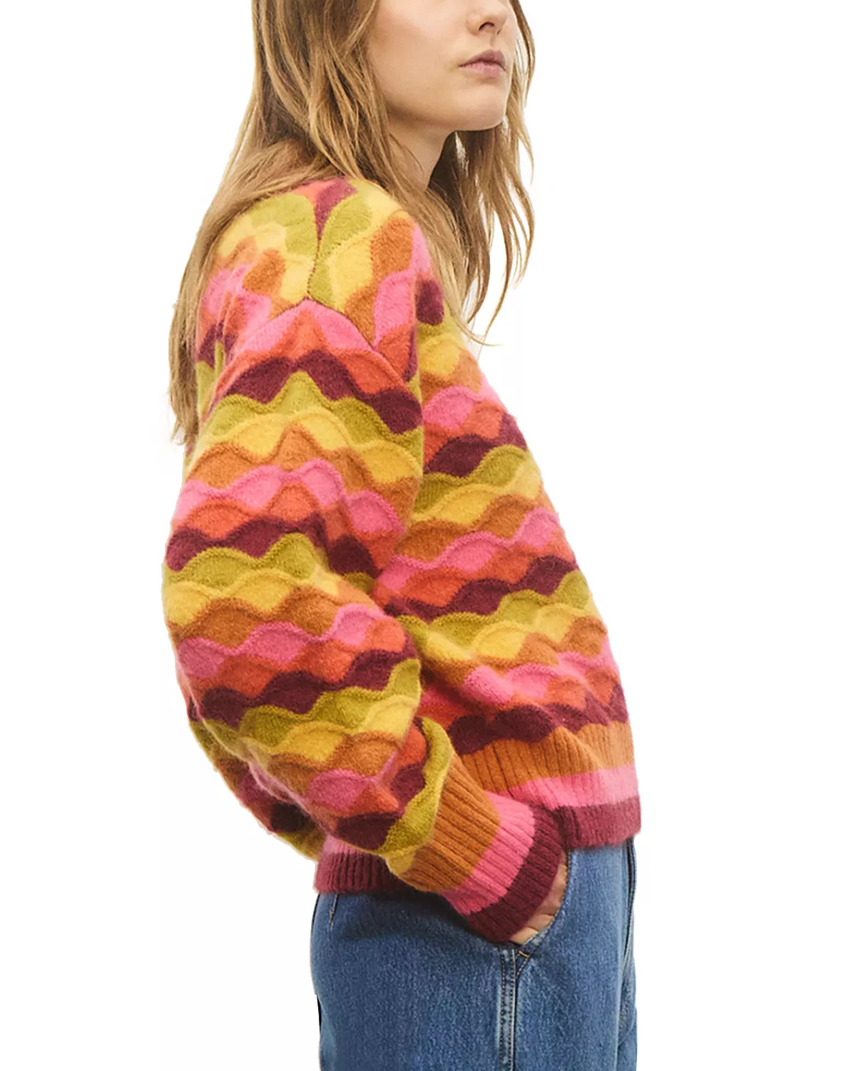 Rocco V Neck Sweater - 2