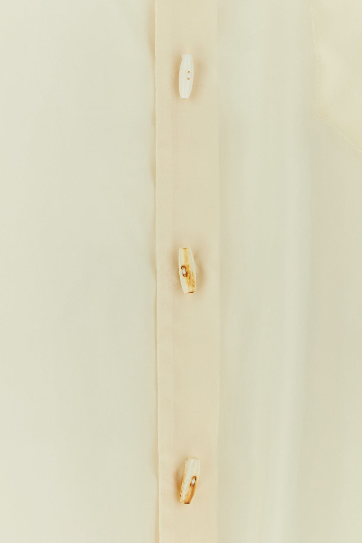 Cream viscose shirt - 3