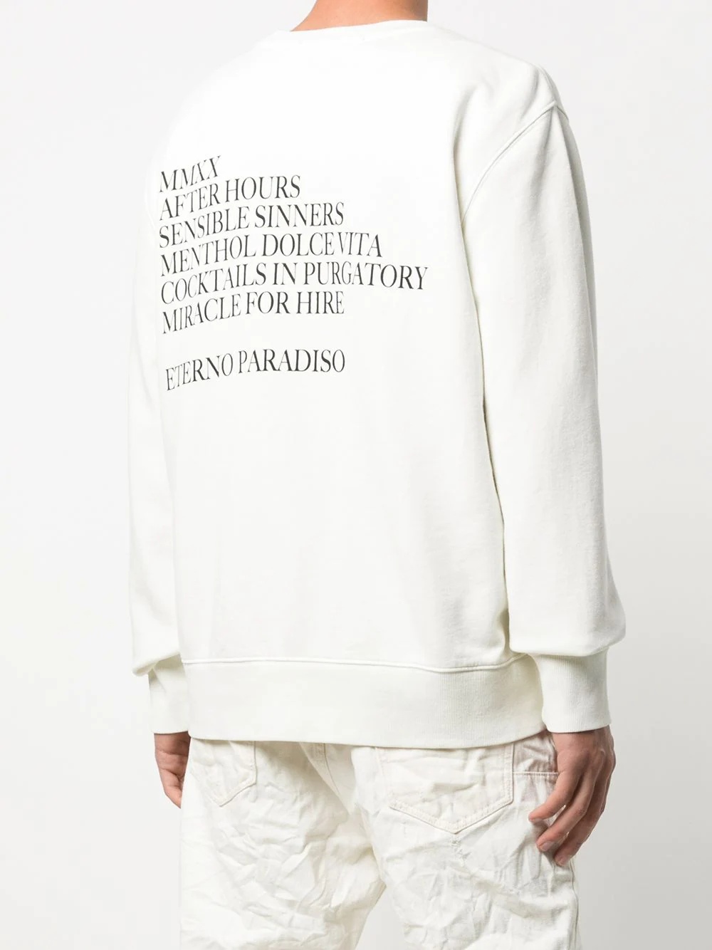 printed sweatshirt - 4