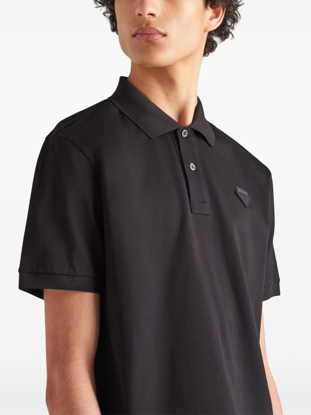 piqué short-sleeve polo shirt - 4