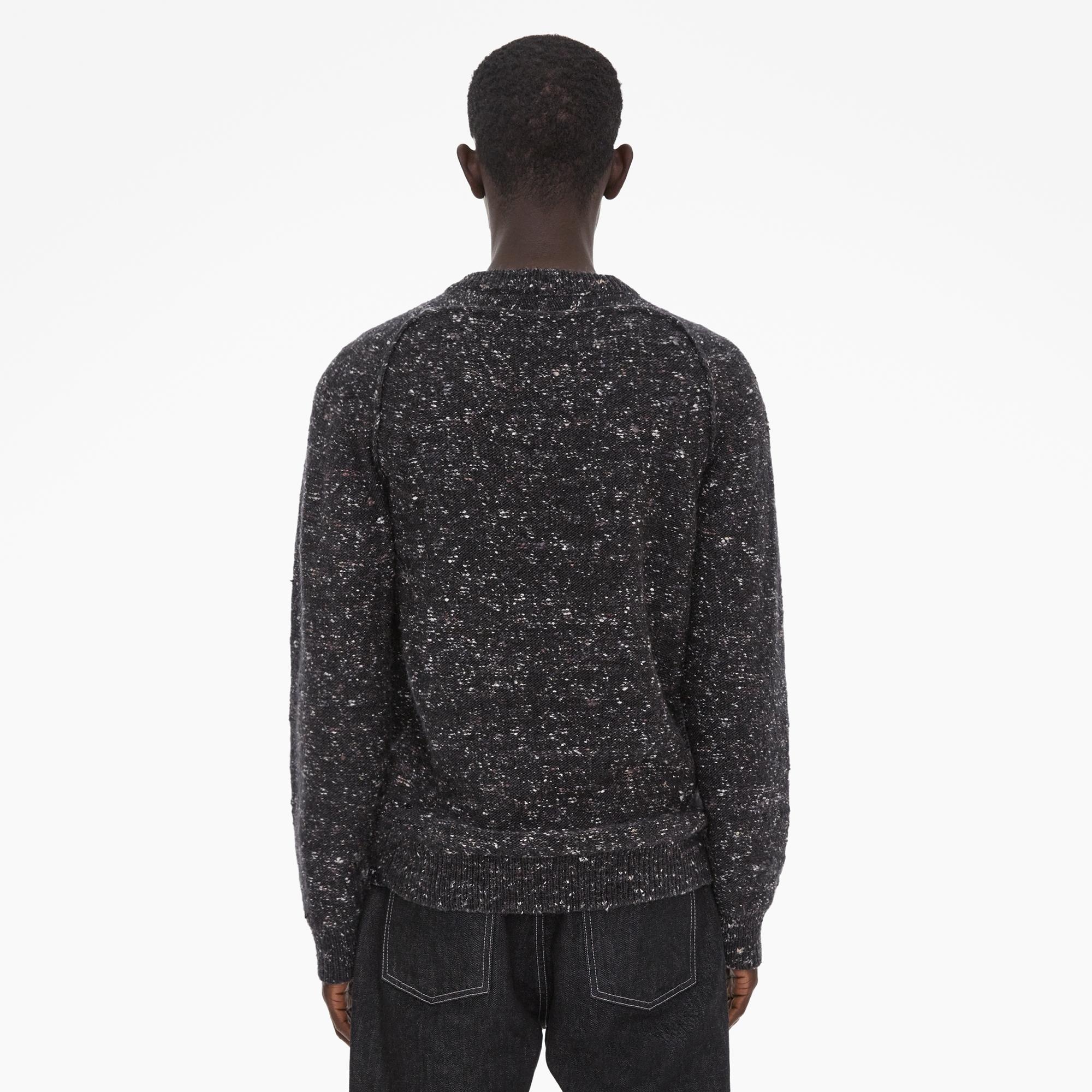 DONEGAL SILK-WOOL SWEATER - 4