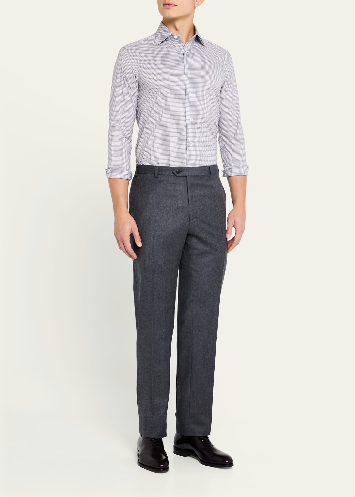 Men's Tigullio Flannel Trousers - 2