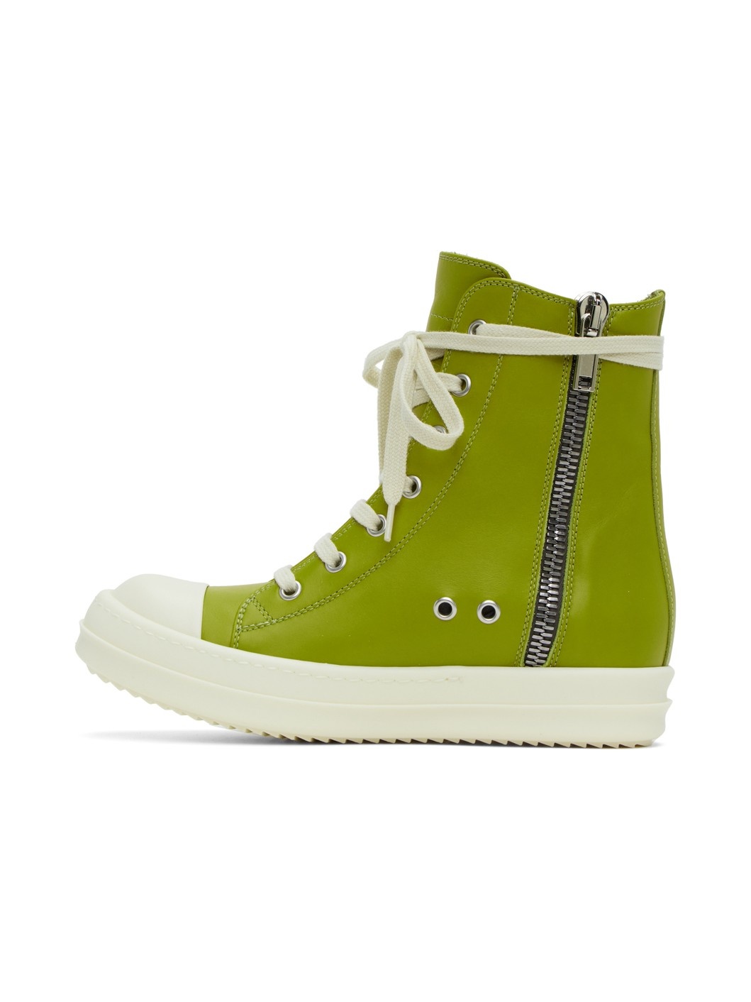 Green High Sneakers - 3