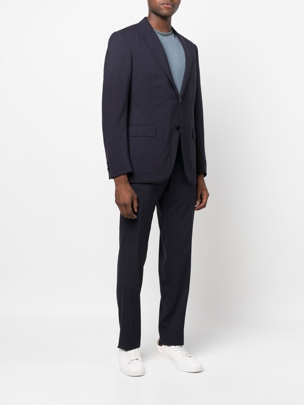 single-breasted two-piece suit - 3