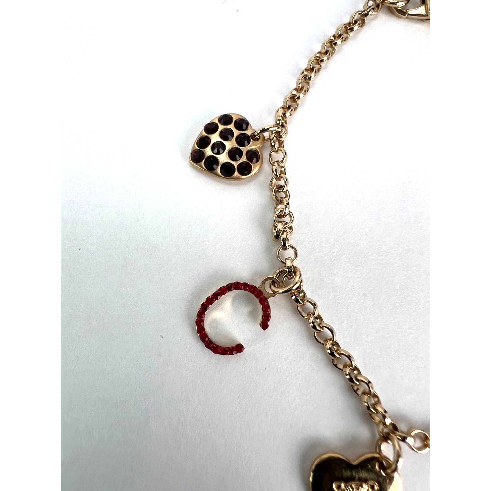 Celine Triomphe Gold metal Charm Bracelet - 11