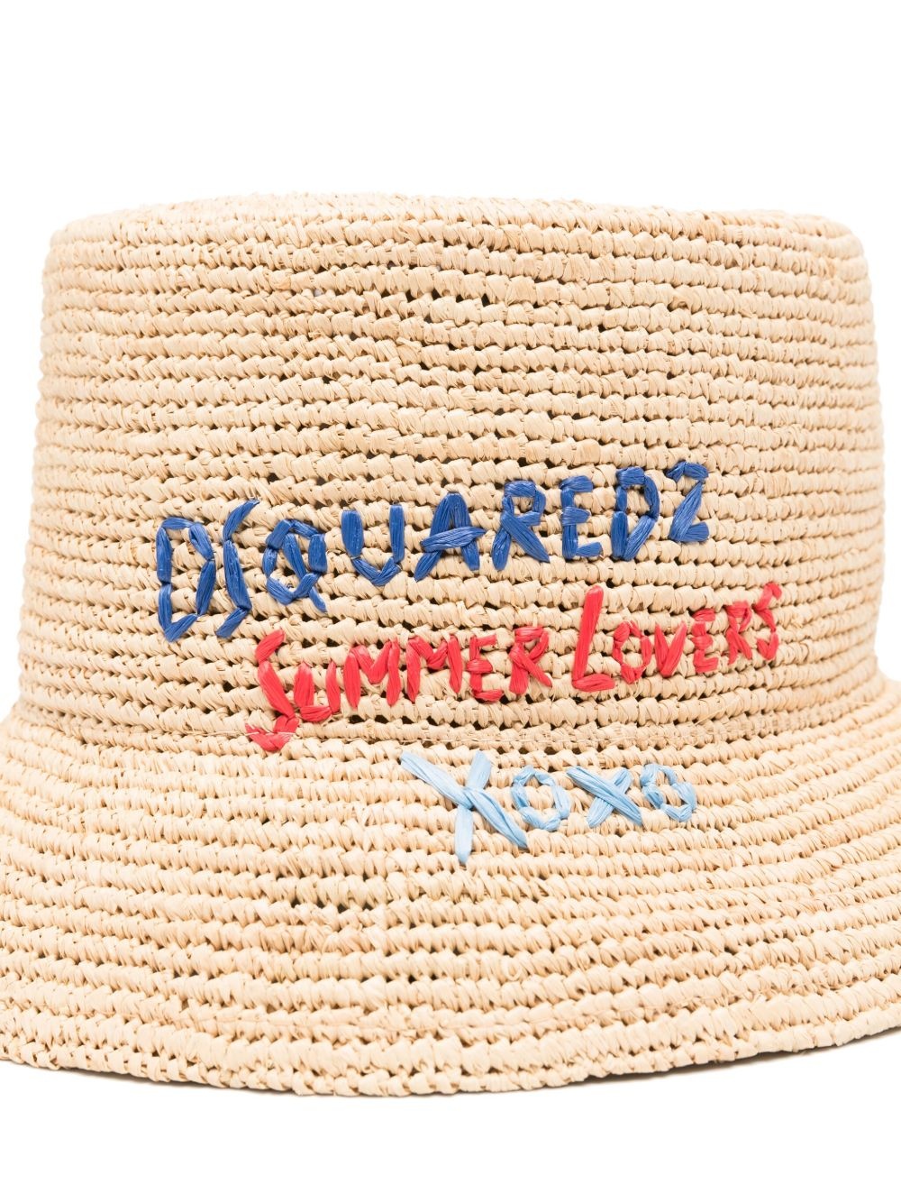 raffia bucket hat - 2