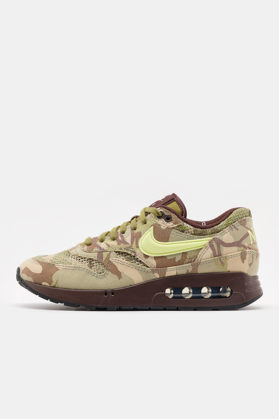 Air Max 1 '86 OG Sneaker in Earth/Light Lemon Twist/Oil Green - 1