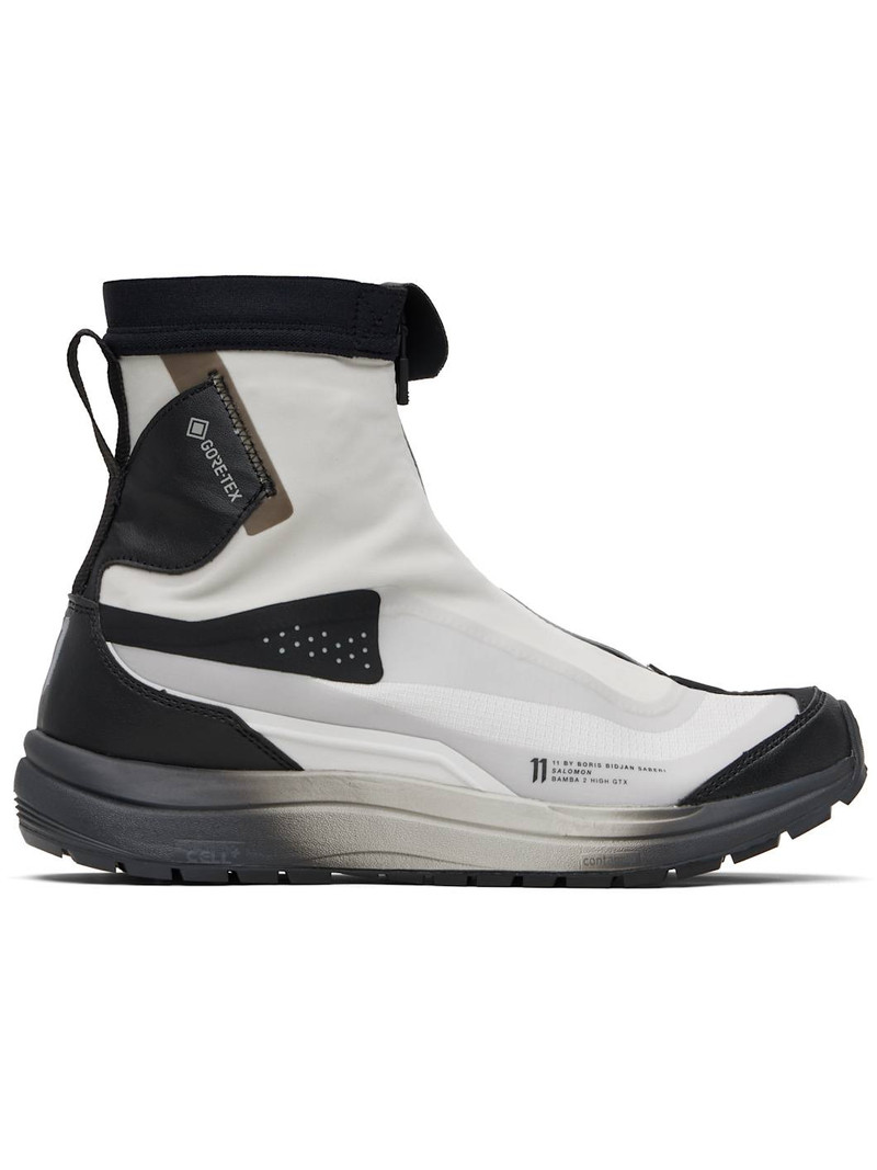 White Salomon Edition Bamba 2 High GTX V2 Sneakers 1