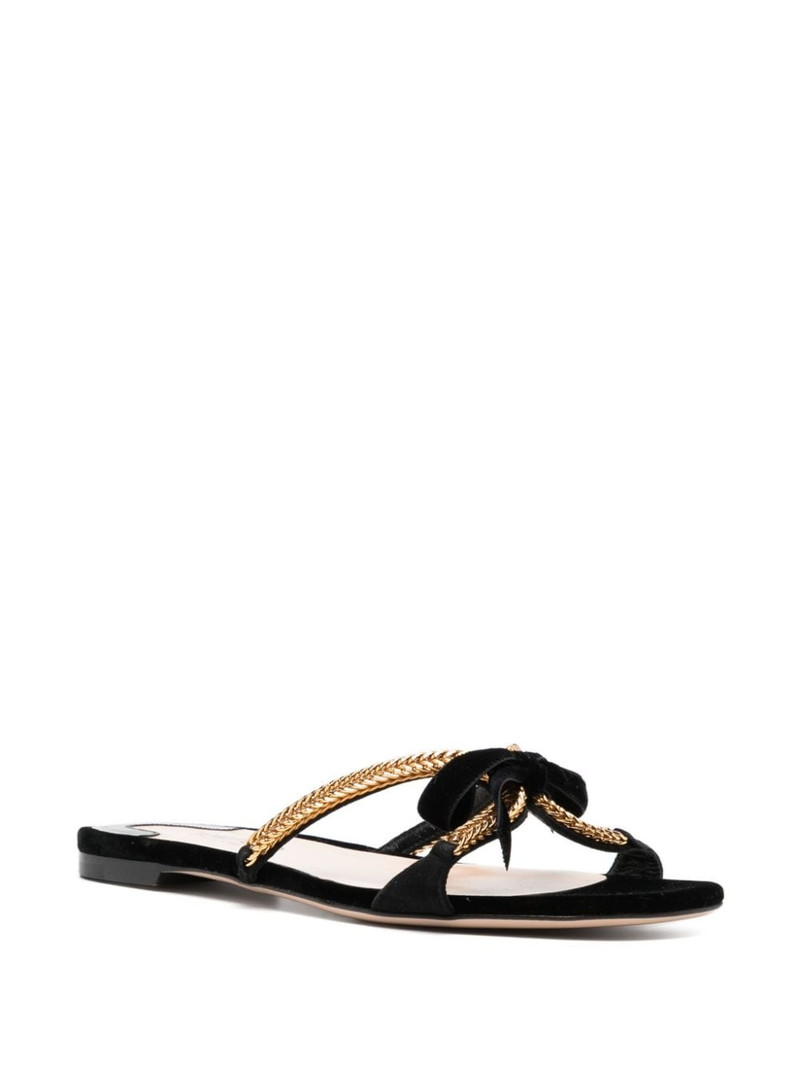 TOM FORD velvet sandals outlook