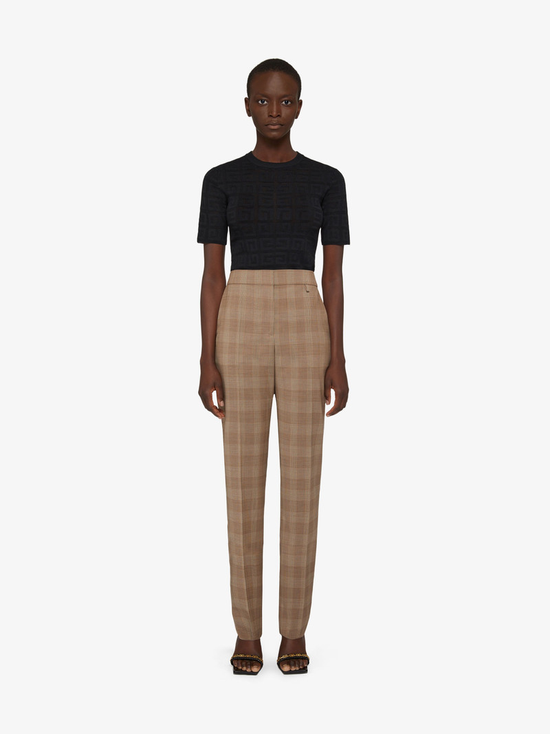 Givenchy SLIM FIT PANTS IN WOOL outlook