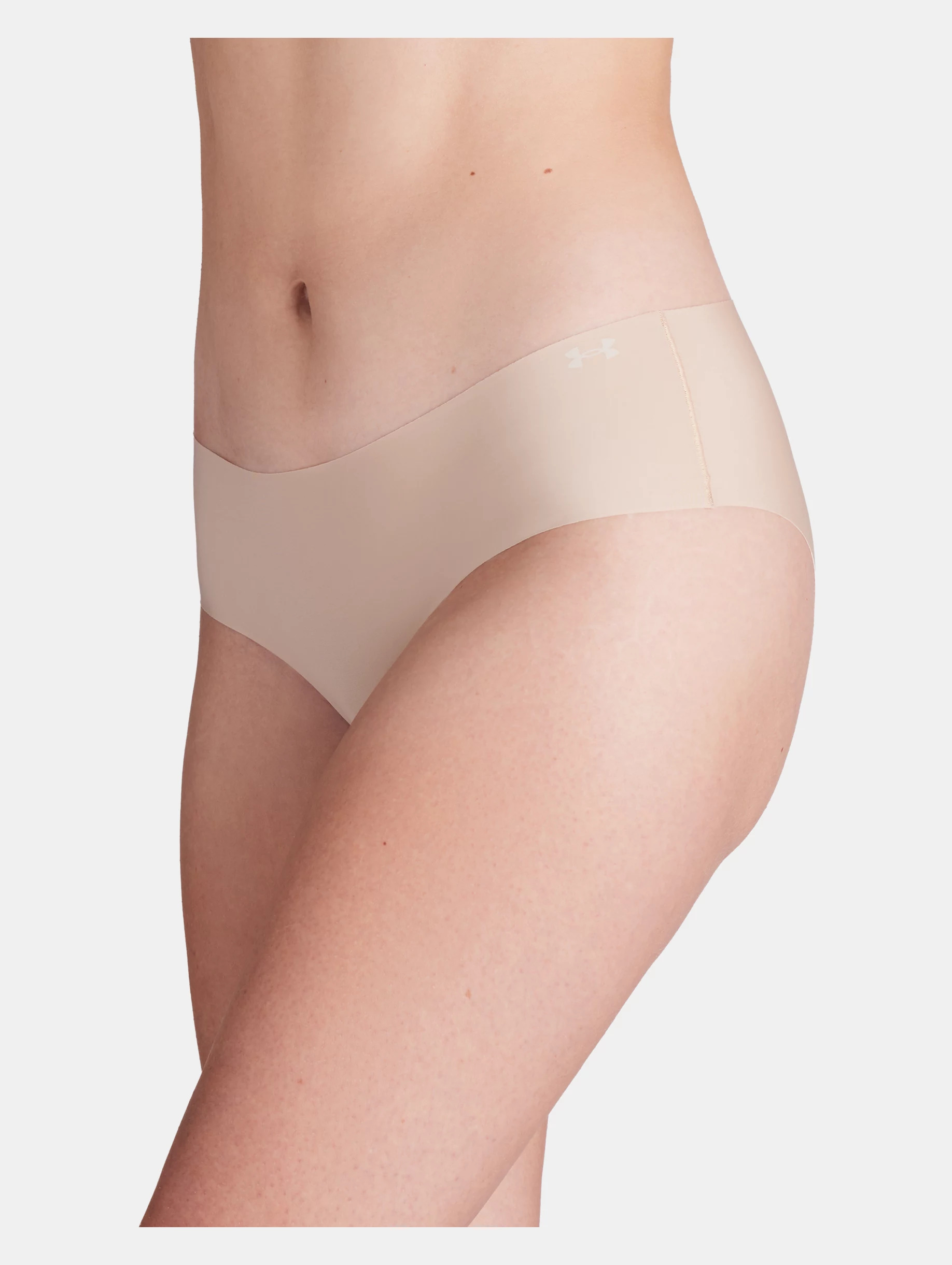 Women's UA Pure Stretch 3-Pack No Show Hipster - 3