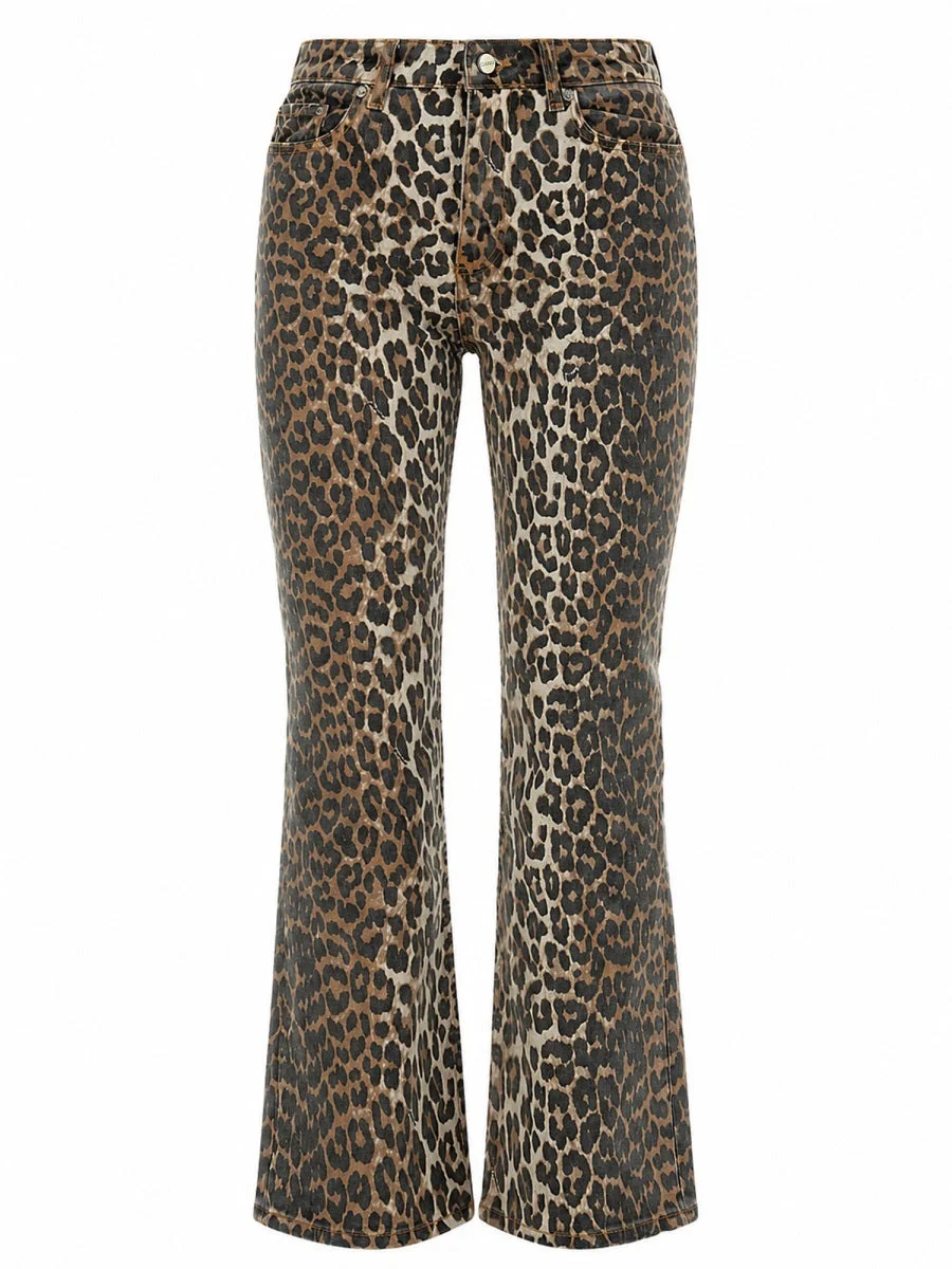 Ganni Women Jeans Animalier - 1