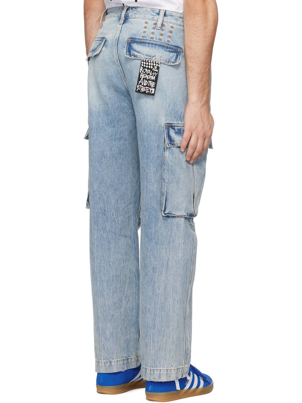 Blue Riot Rekon Denim Cargo Pants - 3
