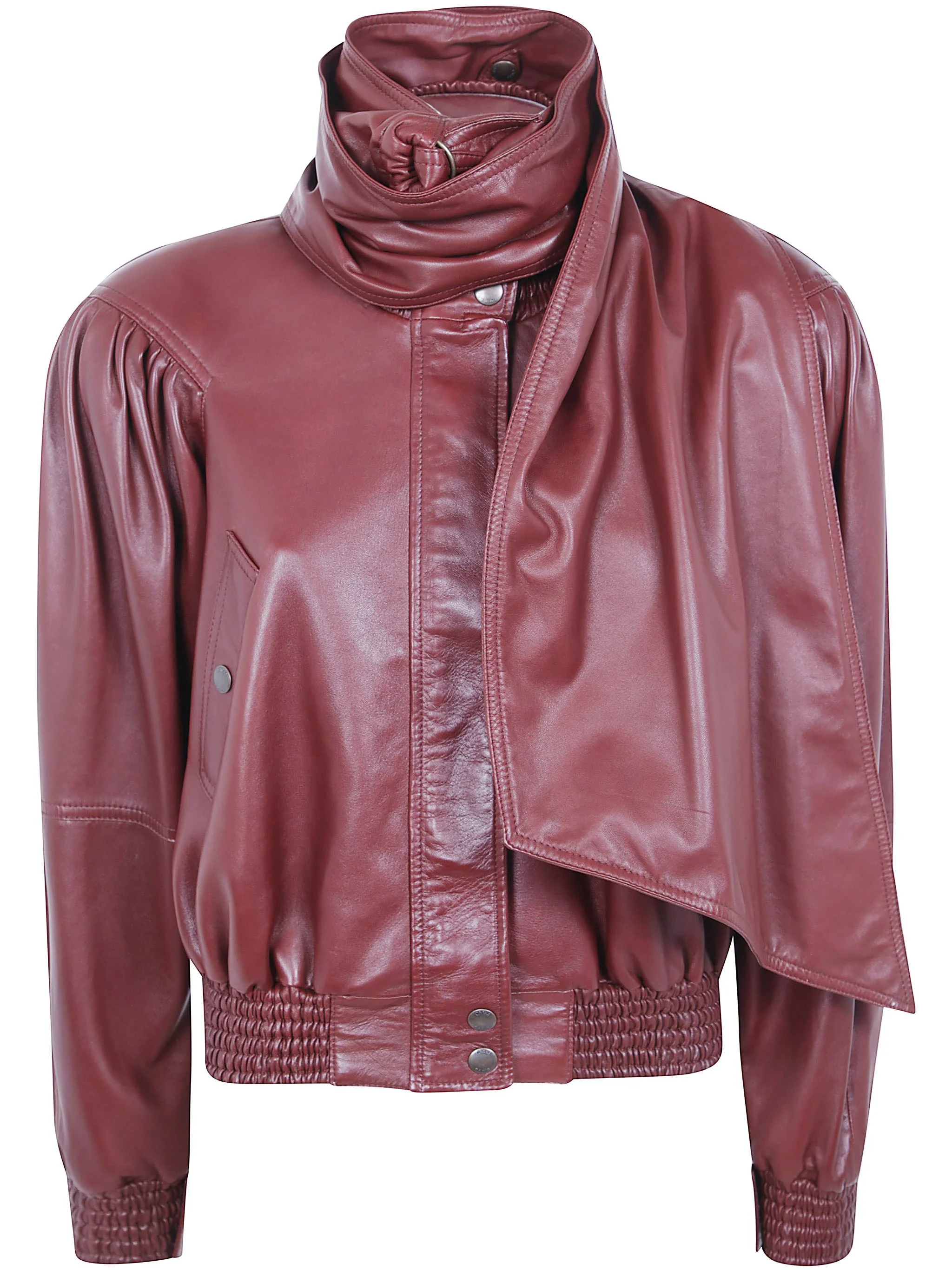 Jacket Turtle Neck Volume 80`S - 1
