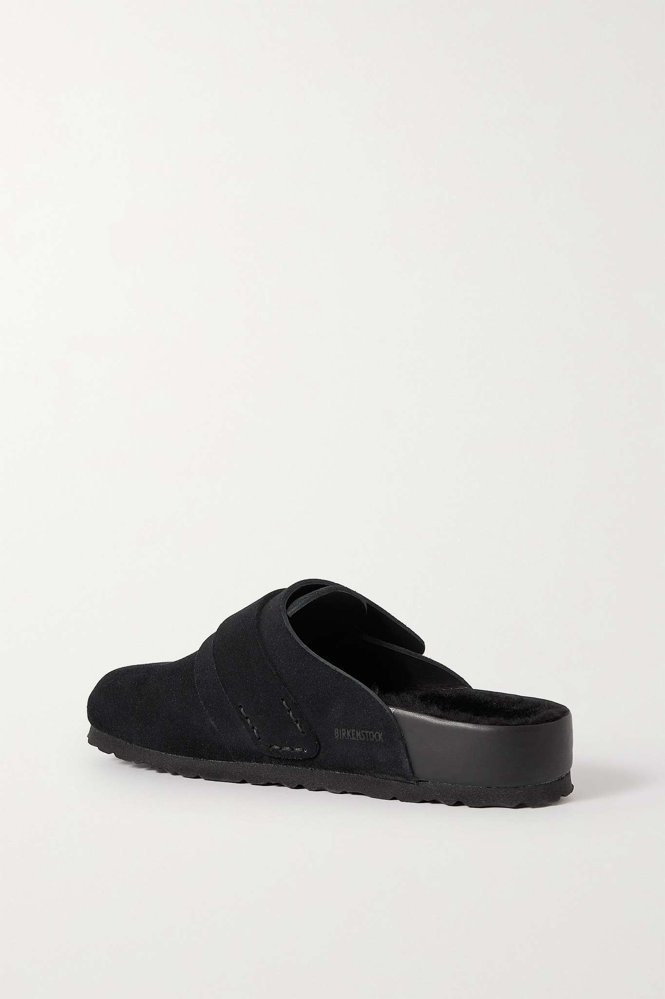 + Tekla Nagoya shearling-lined suede clogs - 3
