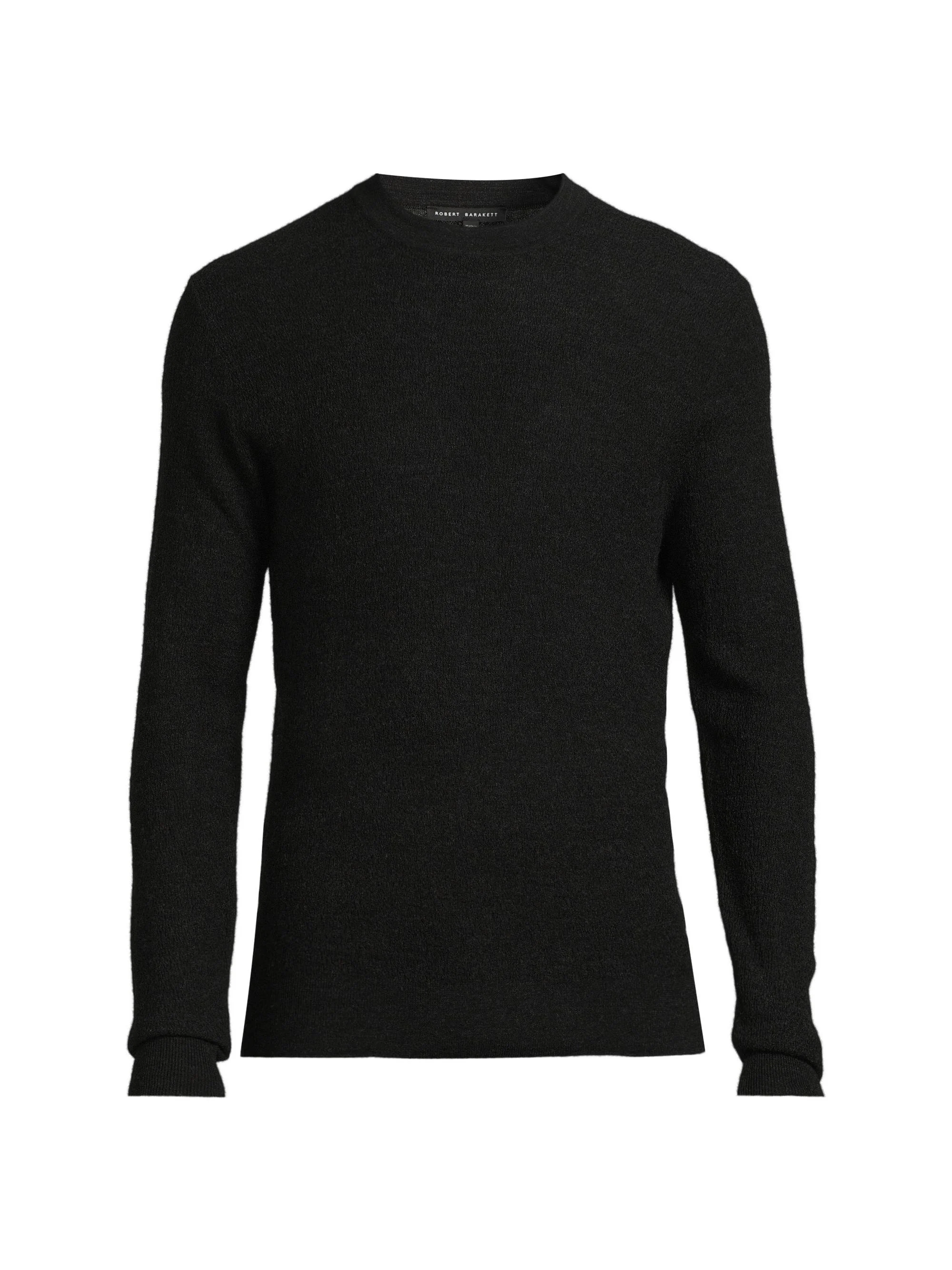 Men's Watertown Crewneck Sweater - Black - 1