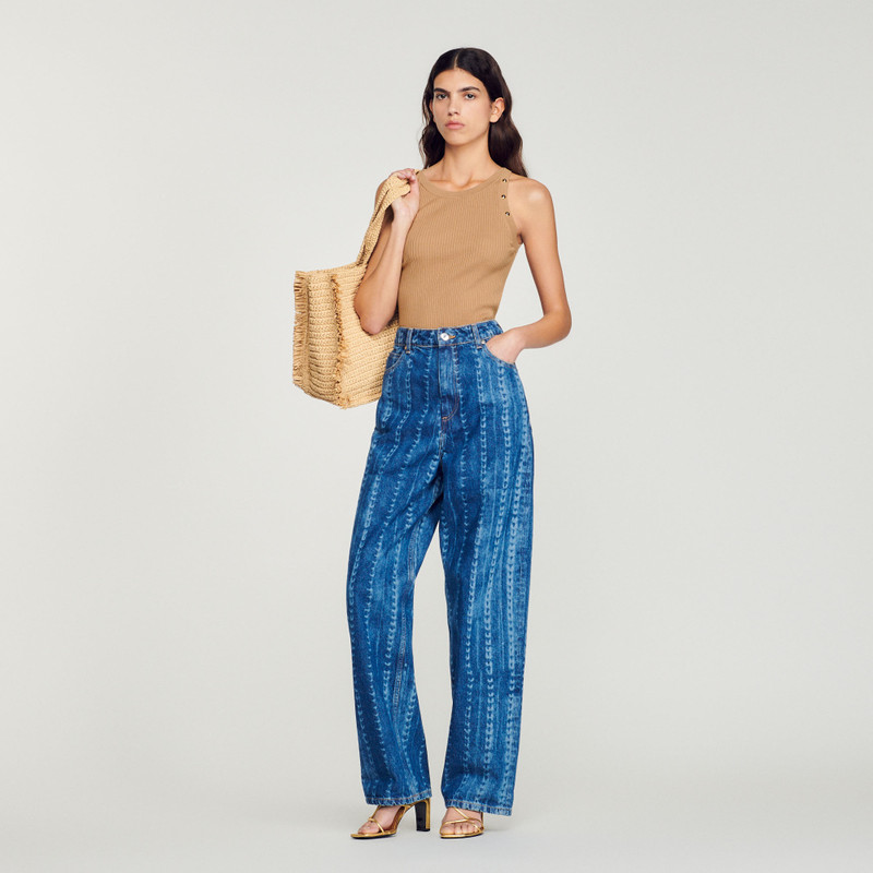 Sandro Ribbed tank outlook
