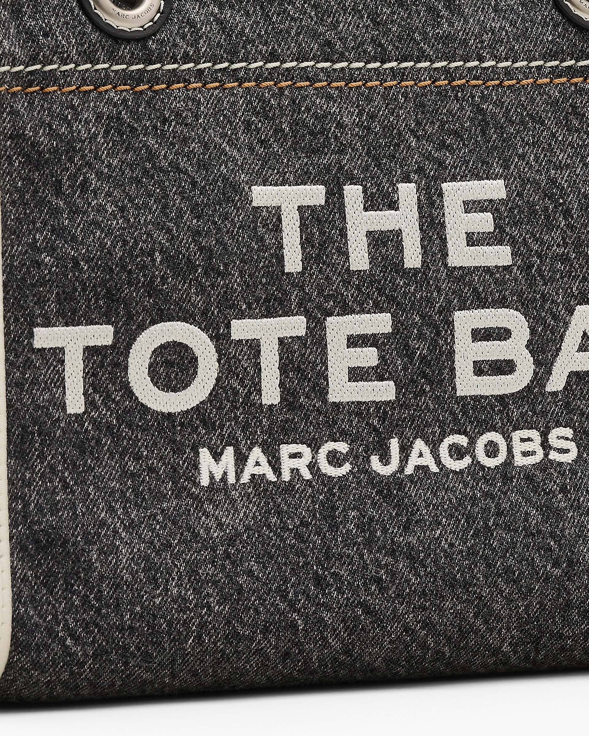 THE DENIM CHAIN SMALL TOTE BAG - 5