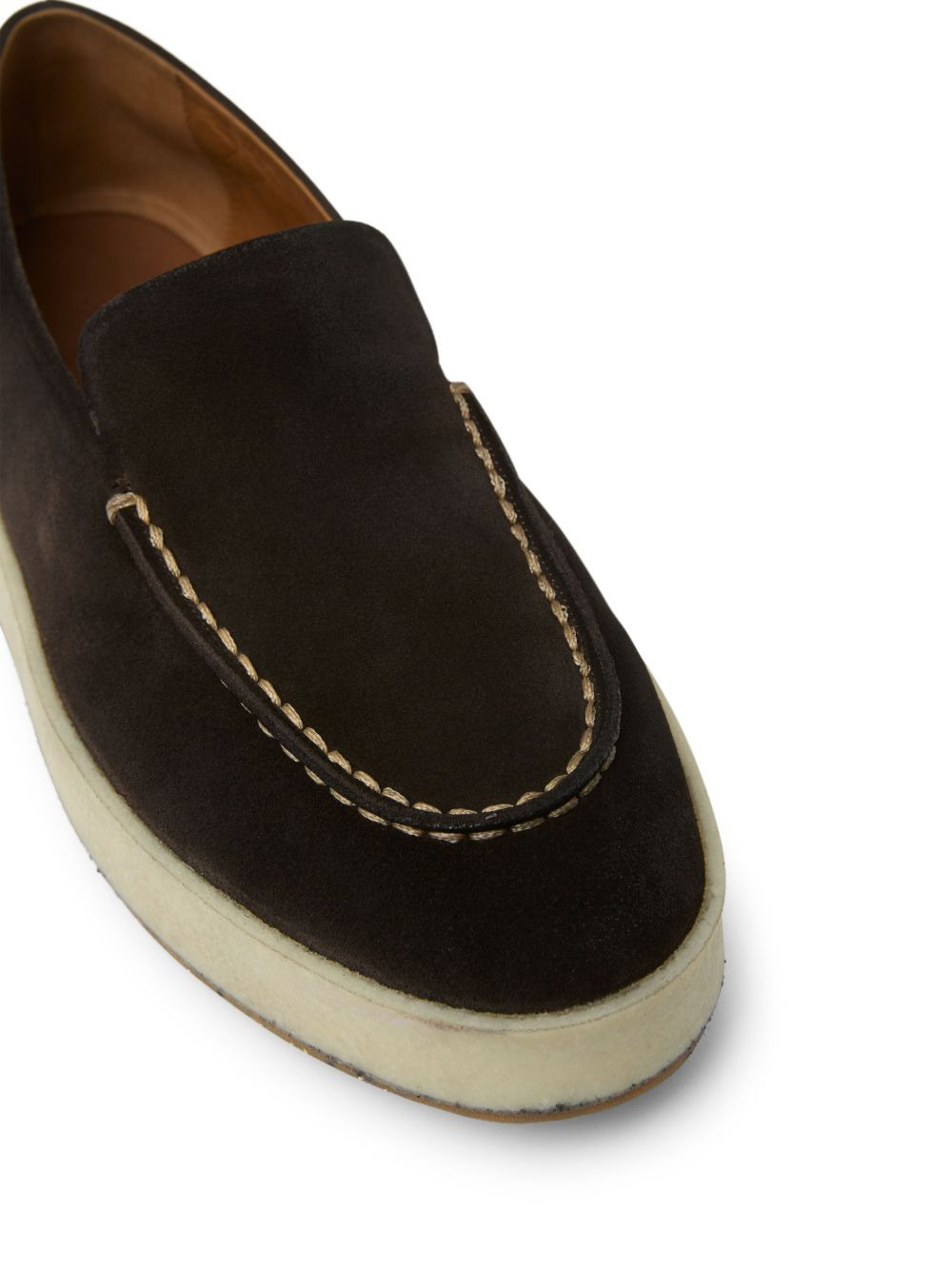 suede loafers - 4