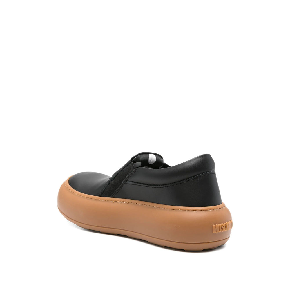 Moschino Black Trainers - Low-Tops Men - 4