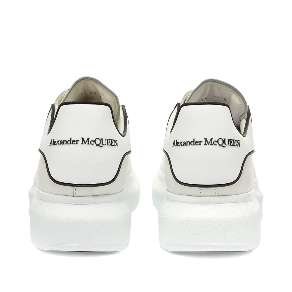 Alexander McQueen Rubber Patch Heel Tab Wedge Sole Sneaker - 3