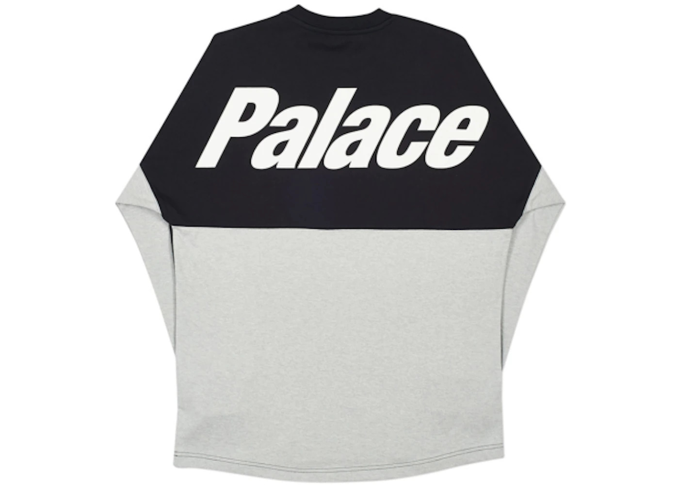 Palace Splitter Longsleeve Black/Grey Marl - 2
