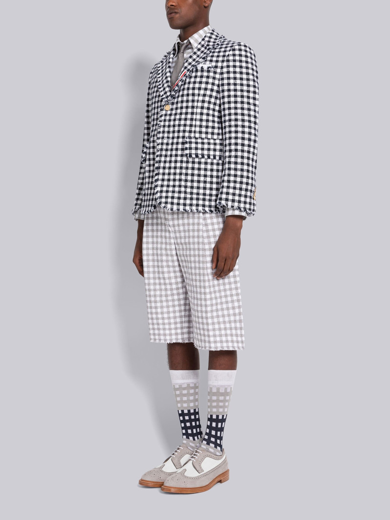 Pebble Grain Leather Longwing Spectator Brogue 6