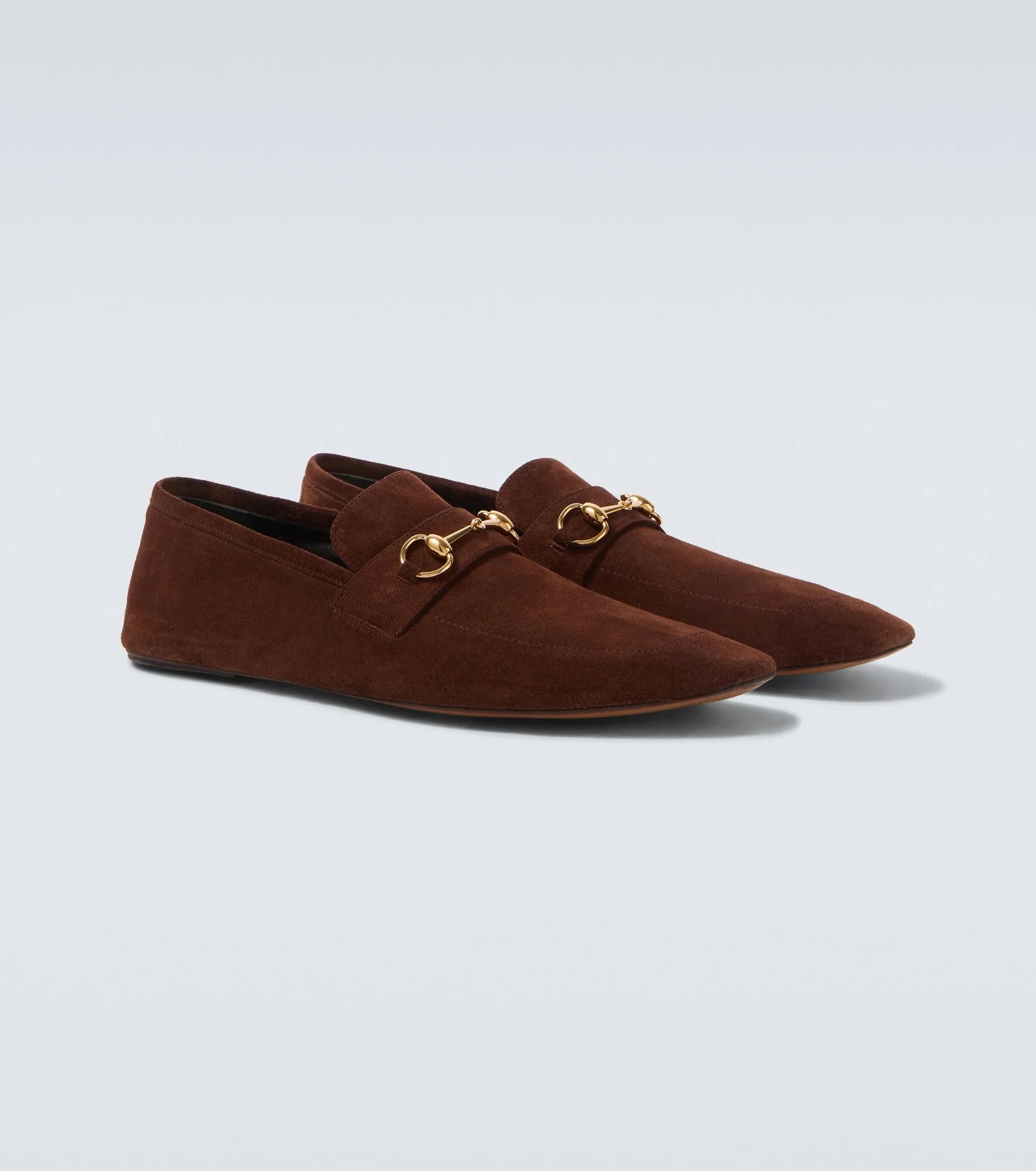Ragazzo Horsebit suede loafers - 1