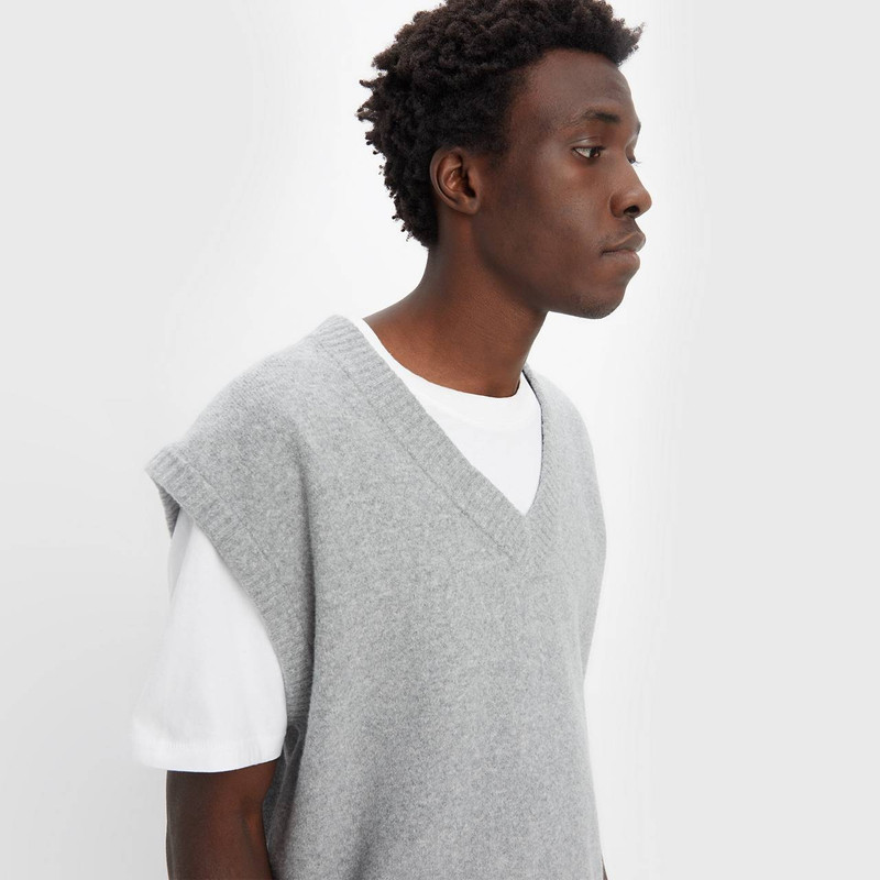 LOOSE SWEATER VEST 5