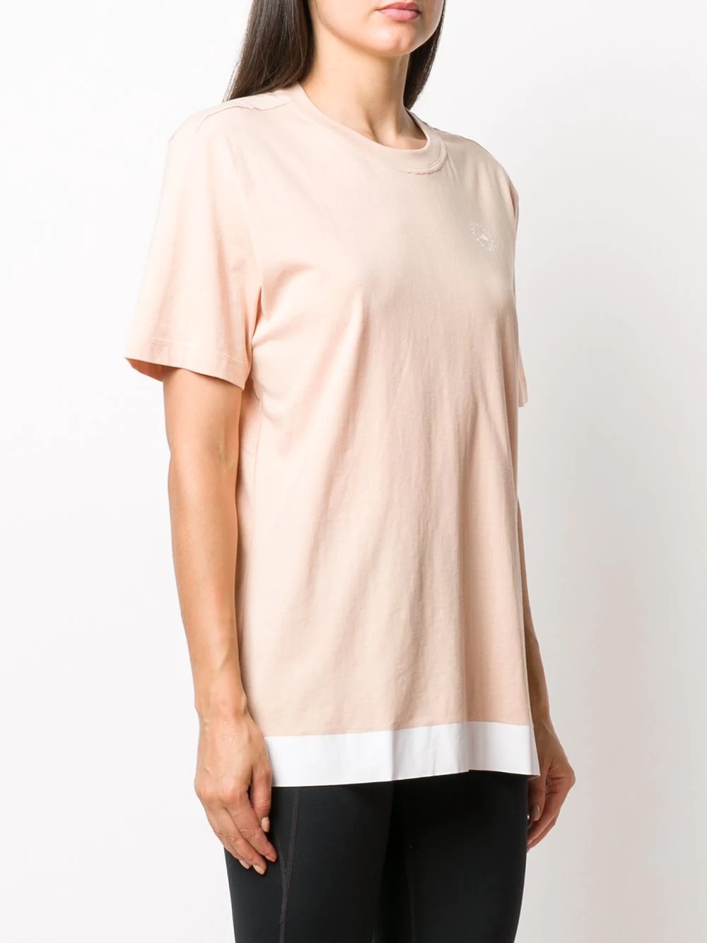 contrast-hem organic-cotton T-shirt - 3