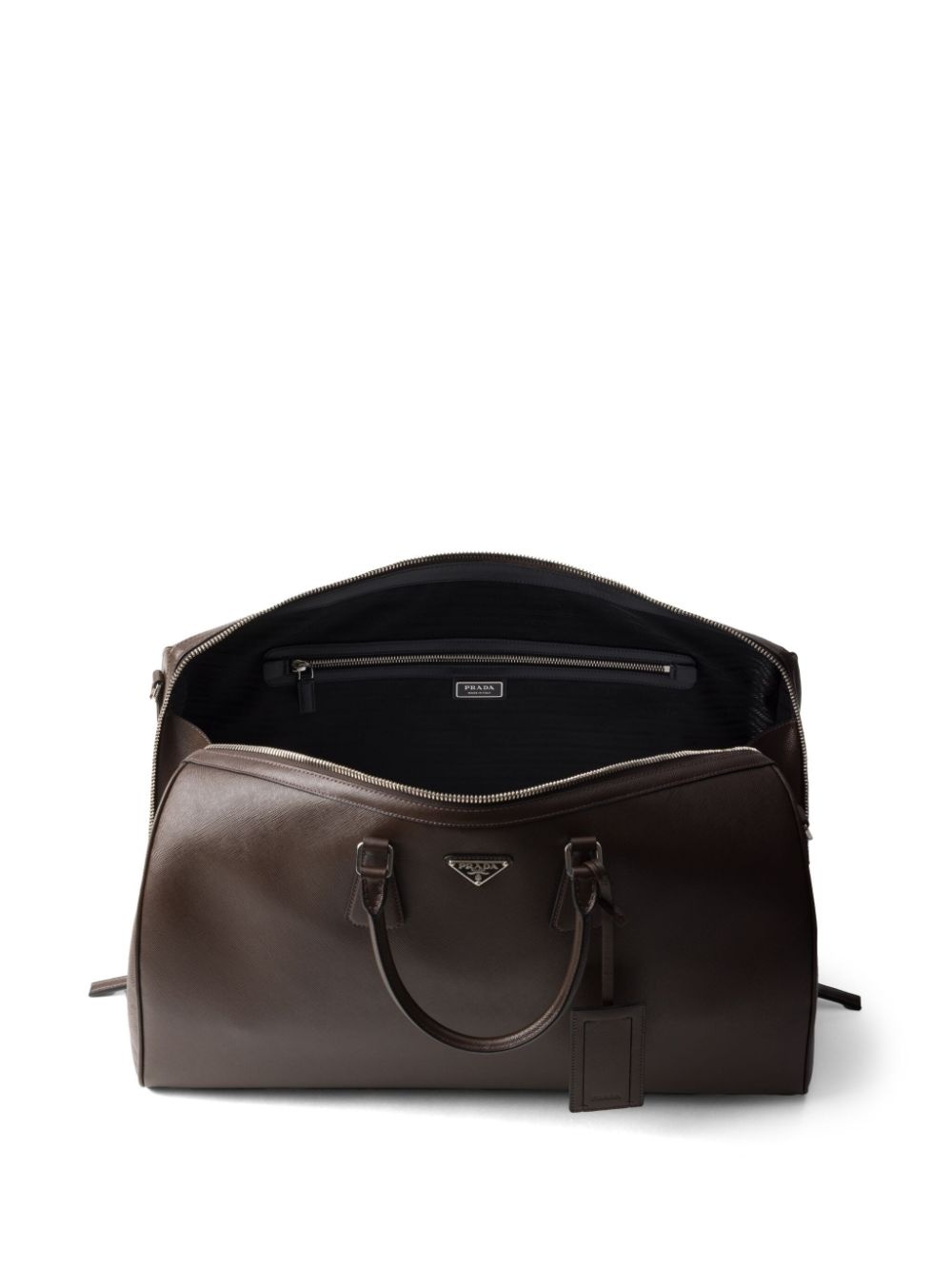 Saffiano leather duffle bag - 6