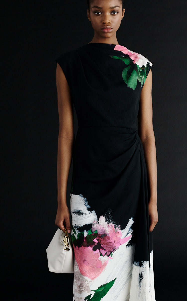 Printed Midi Dress multi - 5