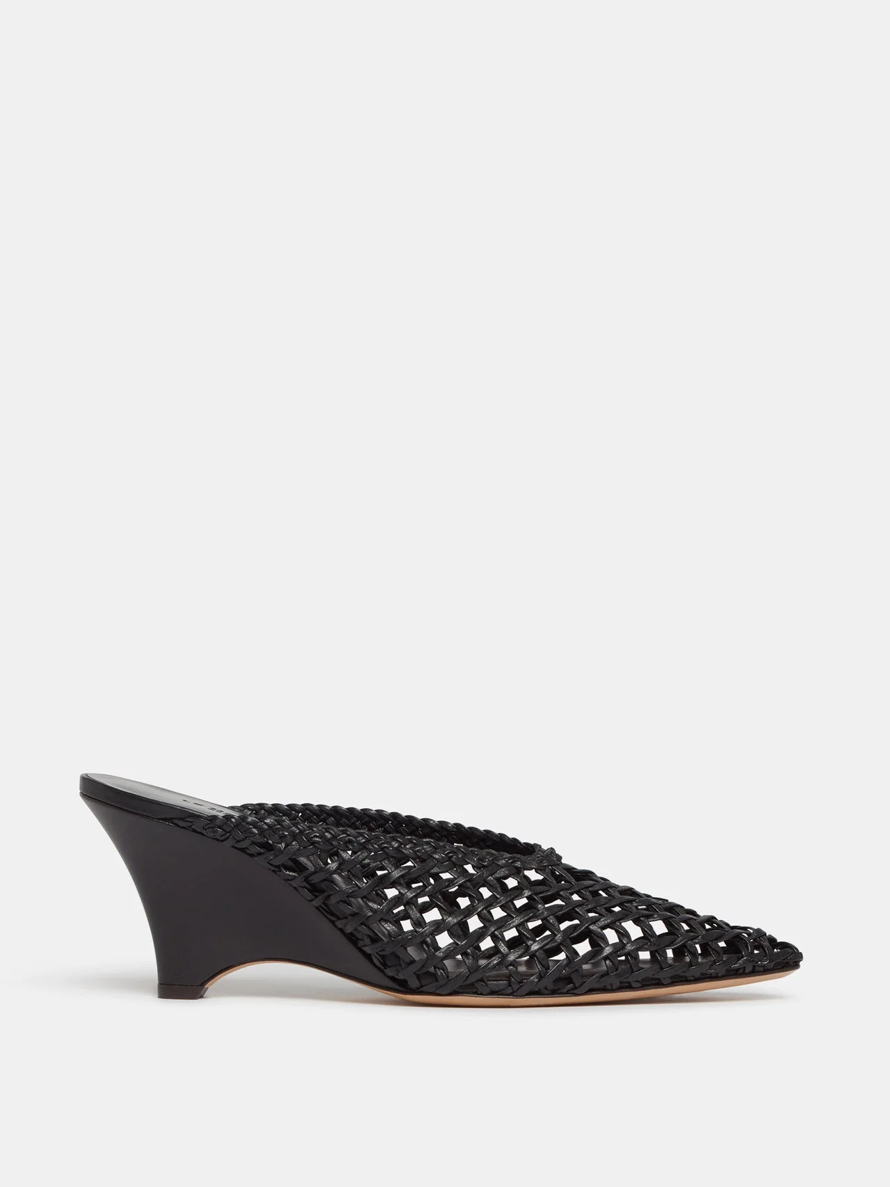 Victoria Mule Knotted / Black Leather - 1