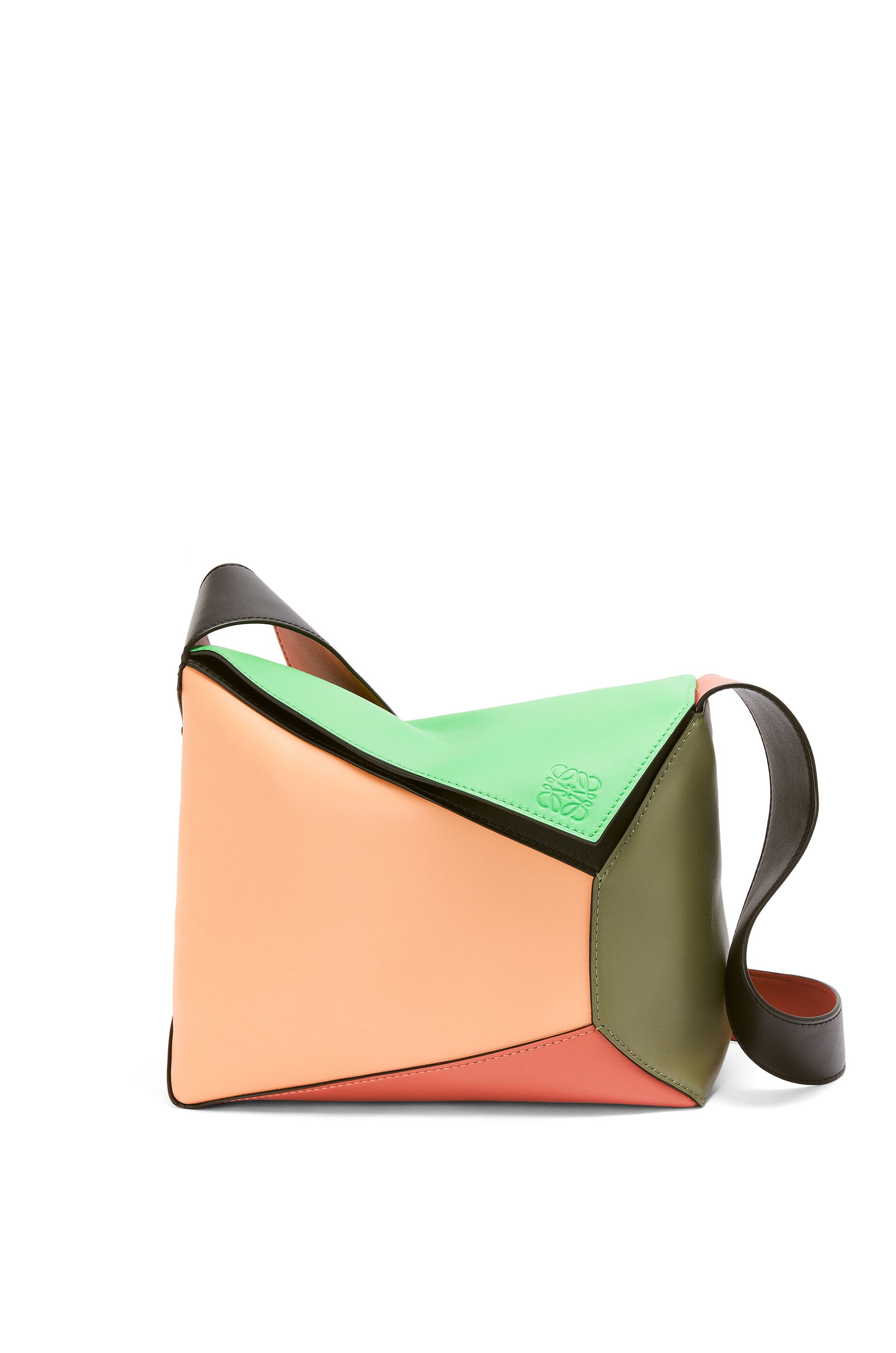 Large Puzzle Hobo bag in nappa calfskin - 1