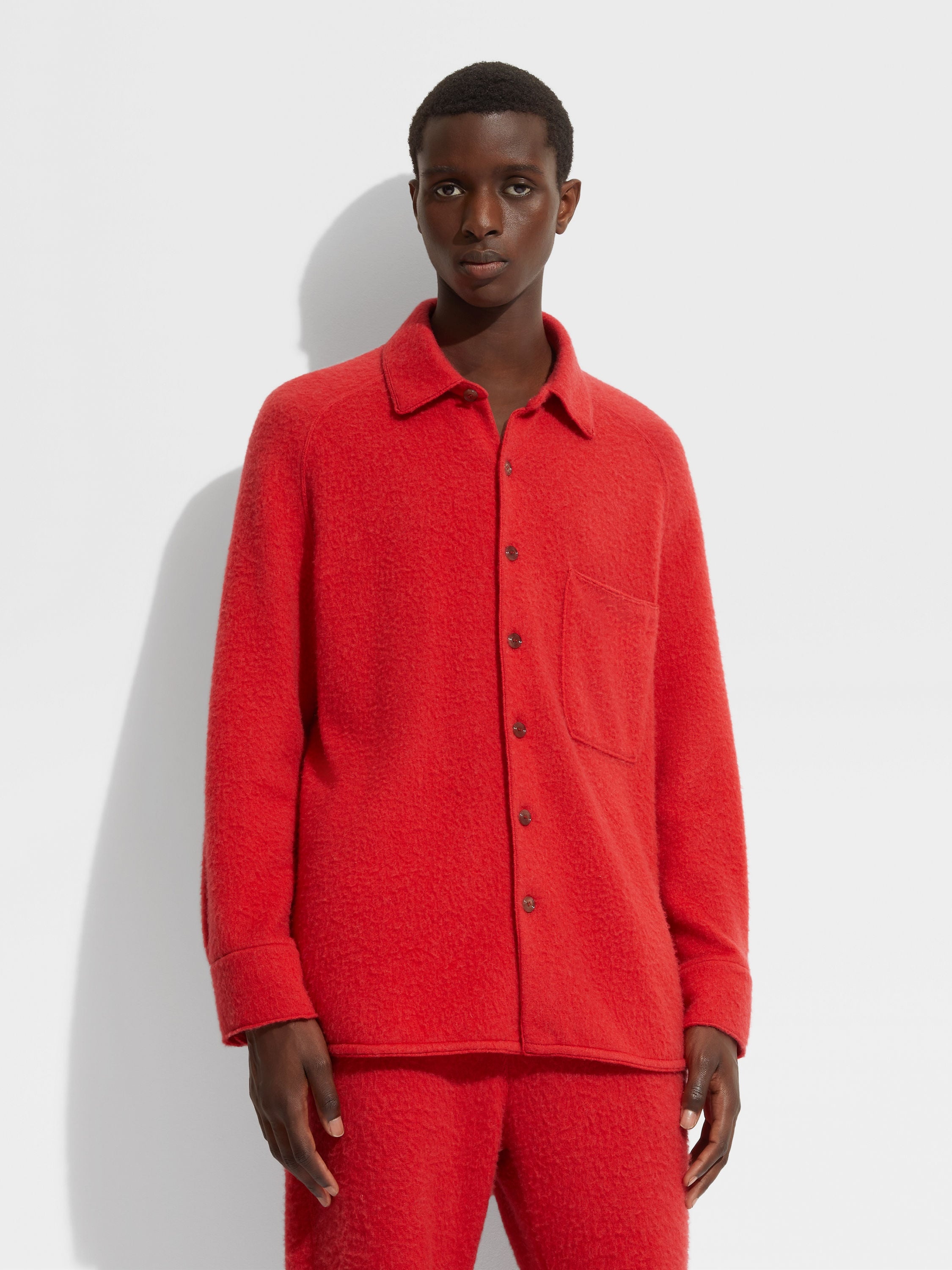 ZEGNA X THE ELDER STATESMAN OASI CASHMERE SHIRT - 2