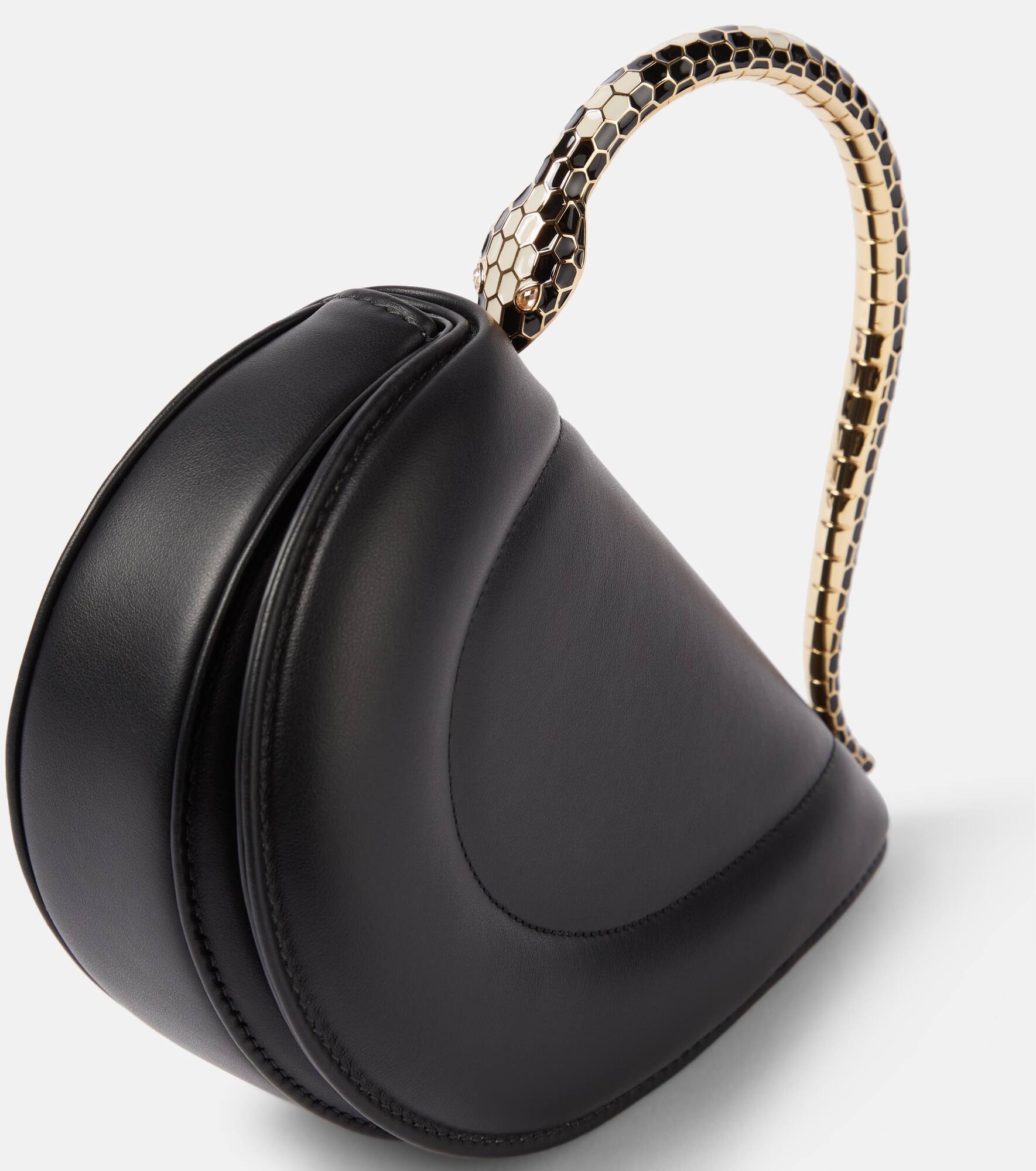 Serpenti Cuore 1968 leather tote bag - 6