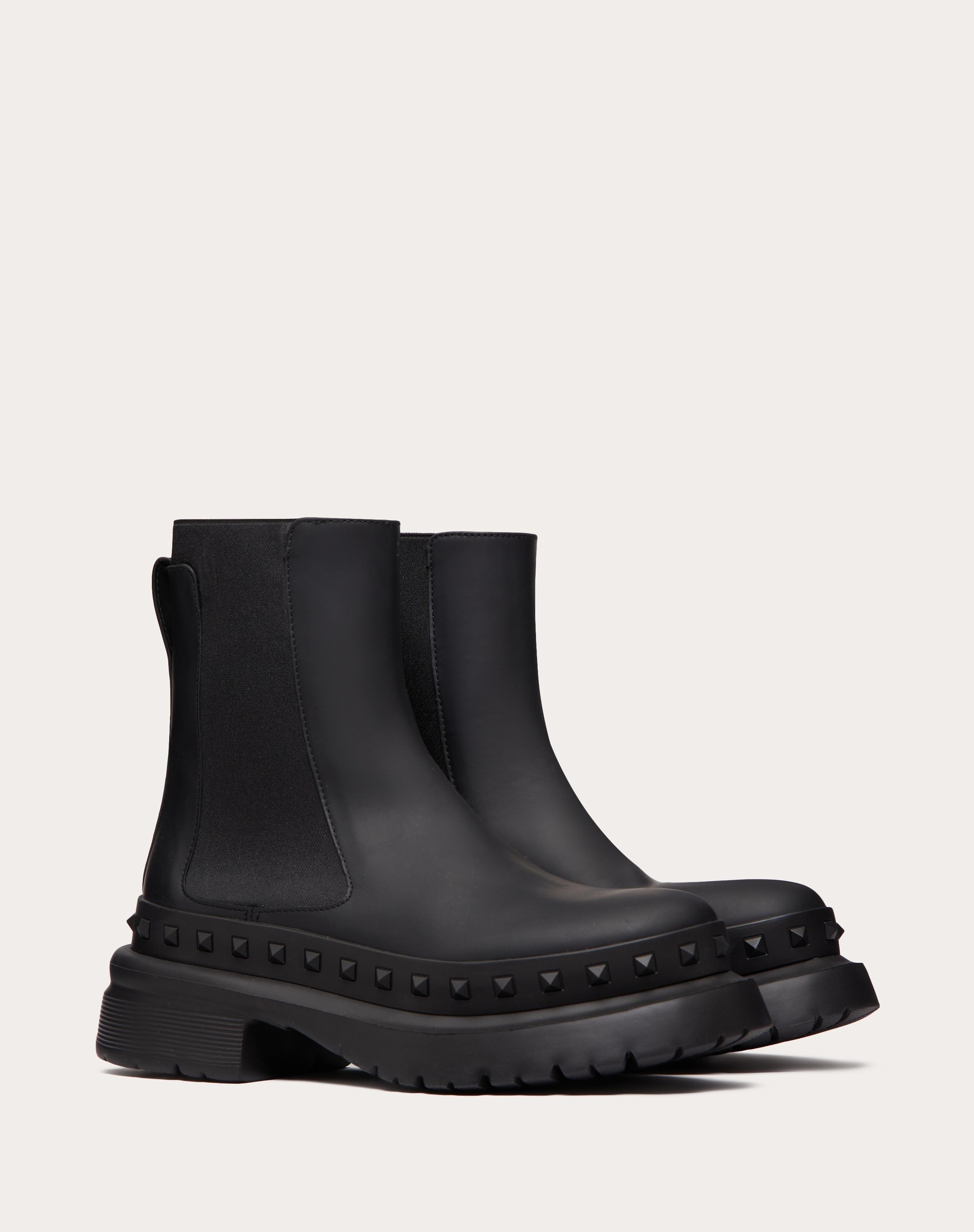 M-WAY ROCKSTUD ANKLE BOOT IN CALFSKIN LEATHER - 2