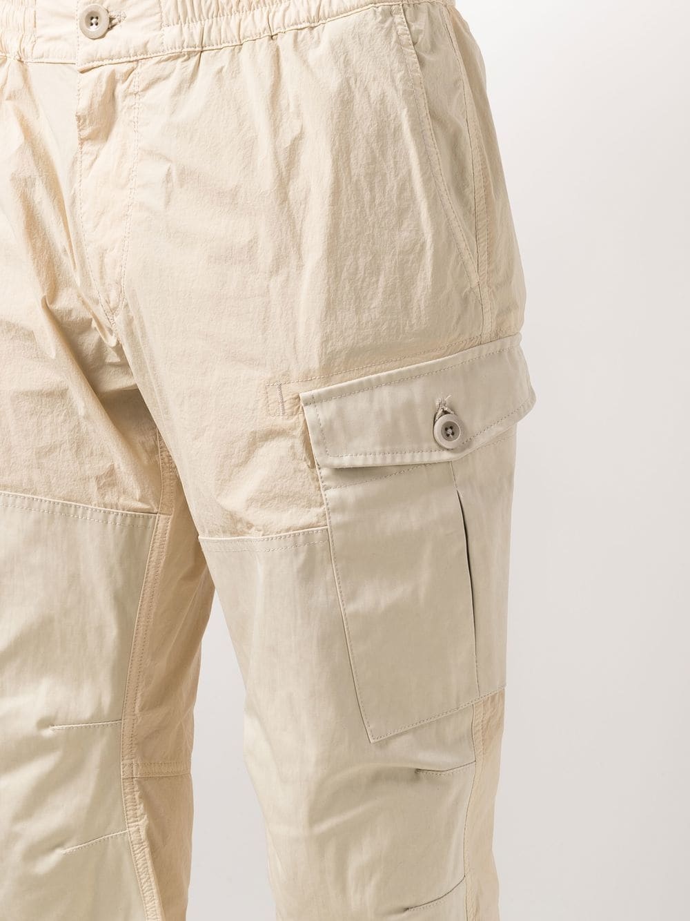 tapered-leg cargo trousers - 5