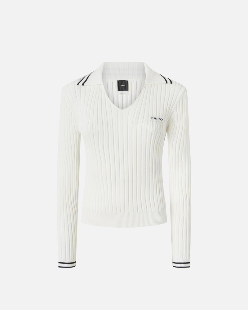 POLO-STYLE SWEATER 1
