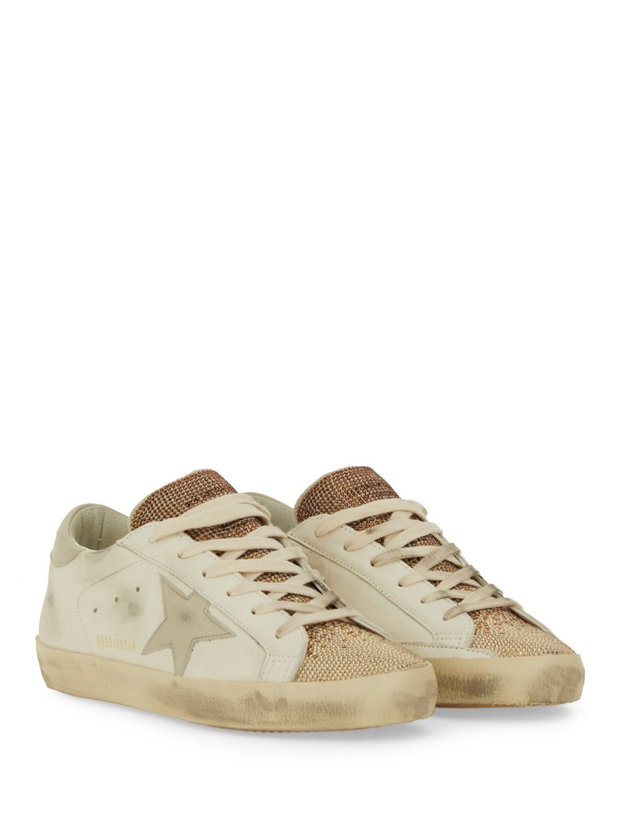 SUPER-STAR SNEAKER WITH CRYSTALS - 2