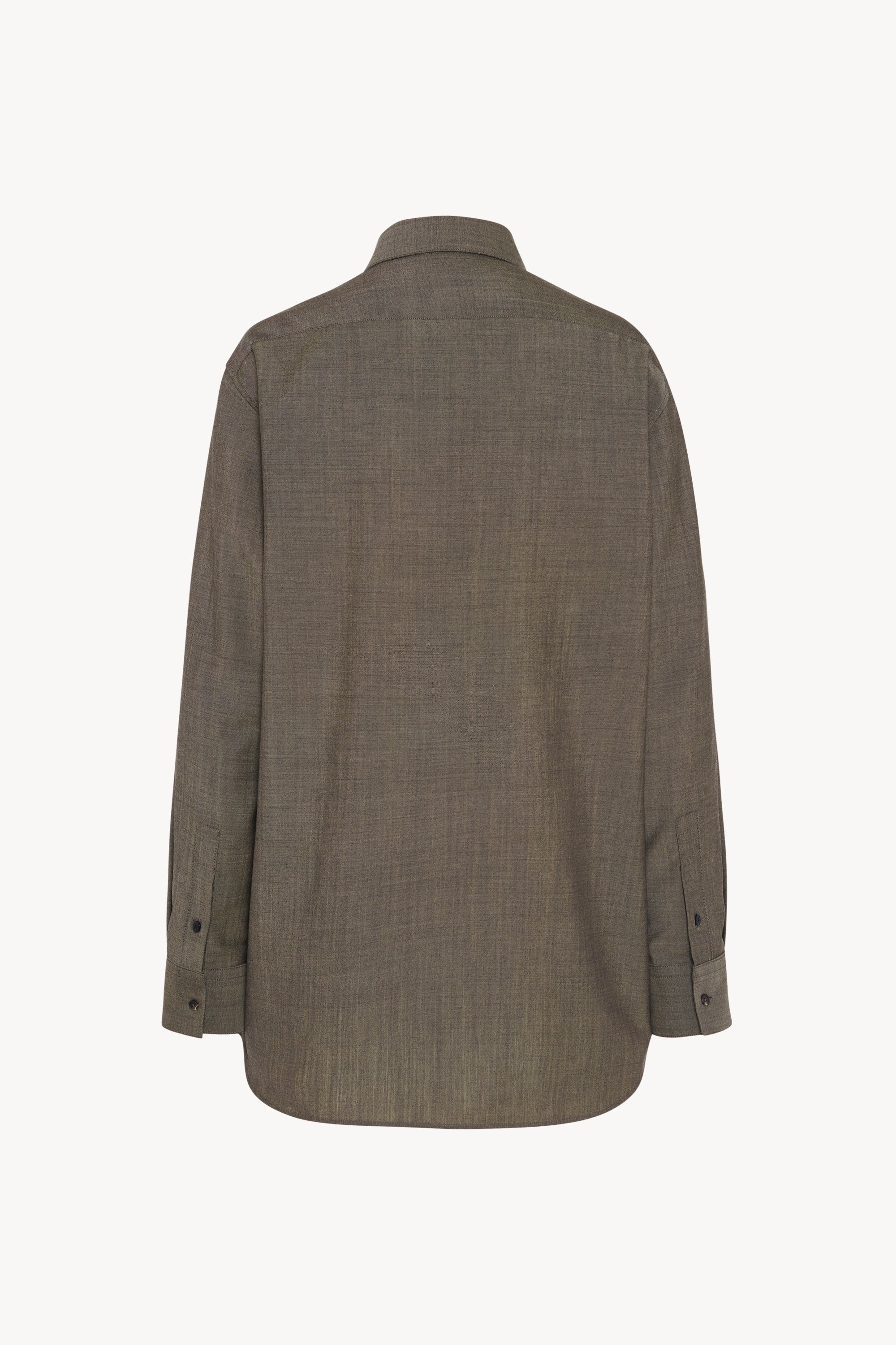Zachary Shirt in Virgin Wool and Mohair - 2