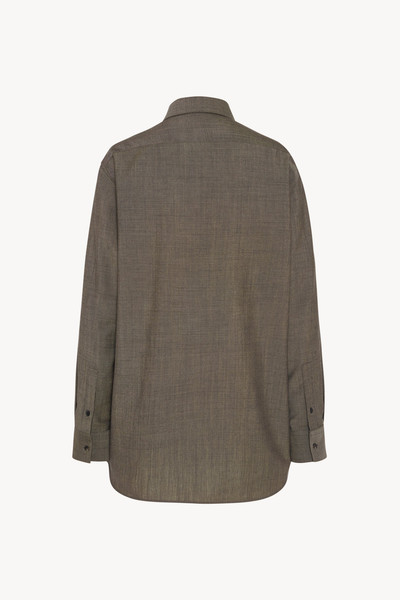 The Row Zachary Shirt in Virgin Wool and Mohair outlook